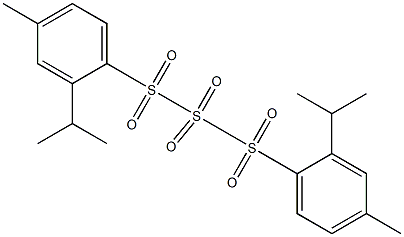 Isopropyltosyl sulfone 结构式