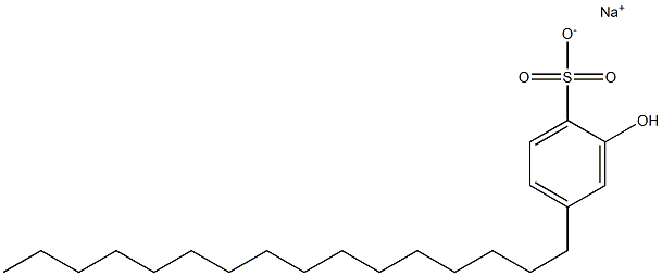  2-Hydroxy-4-hexadecylbenzenesulfonic acid sodium salt