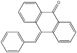 10-Benzylidene-9,10-dihydroanthracene-9-one,,结构式