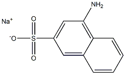 4-Amino-2-naphthalenesulfonic acid sodium salt Struktur