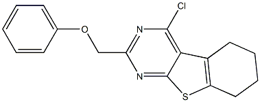  4-Chloro-5,6,7,8-tetrahydro-2-phenoxymethyl[1]benzothieno[2,3-d]pyrimidine