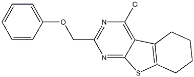 4-Chloro-5,6,7,8-tetrahydro-2-phenoxymethyl[1]benzothieno[2,3-d]pyrimidine