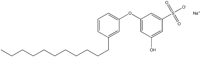 5-Hydroxy-3'-undecyl[oxybisbenzene]-3-sulfonic acid sodium salt