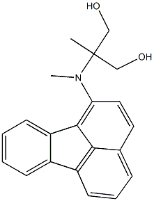 2-[(Fluoranthen-1-yl)methylamino]-2-methyl-1,3-propanediol