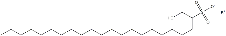  1-Hydroxydocosane-2-sulfonic acid potassium salt