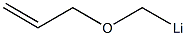 Allyloxymethyllithium Structure