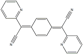 2-[4-[Cyano(2-pyridinyl)methylene]-2,5-cyclohexadien-1-ylidene]-2-(2-pyridinyl)acetonitrile