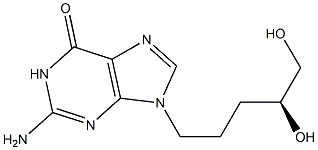  2-Amino-9-[(4S)-4,5-dihydroxypentyl]-1,9-dihydro-6H-purin-6-one