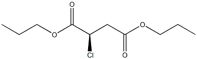 [R,(+)]-Chlorosuccinic acid dipropyl ester,,结构式