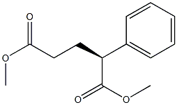 [S,(+)]-2-Phenylglutaric acid dimethyl ester Structure