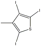 2,4,5-Triiodo-3-methylthiophene,,结构式