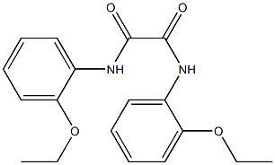 N,N'-Di(2-ethoxyphenyl)oxamide Structure