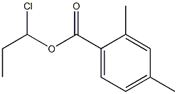  2,4-Dimethylbenzenecarboxylic acid 1-chloropropyl ester