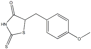 Dihydro-2-thioxo-5-(4-methoxybenzyl)thiazol-4(5H)-one