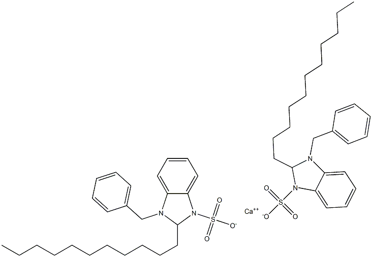  Bis(1-benzyl-2,3-dihydro-2-undecyl-1H-benzimidazole-3-sulfonic acid)calcium salt