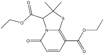 2,2-Dimethyl-2,3-dihydro-5-oxo-5H-thiazolo[3,2-a]pyridine-3,8-dicarboxylic acid diethyl ester|