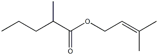 2-Methylpentanoic acid 3-methyl-2-butenyl ester