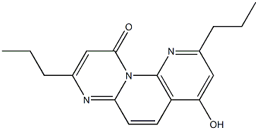 2,8-Dipropyl-4-hydroxy-10H-pyrimido[1,2-a][1,8]naphthyridin-10-one|