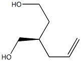 [R,(+)]-2-Allyl-1,4-butanediol Structure