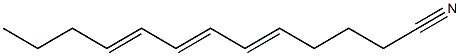 5,7,9-Tridecatrienenitrile