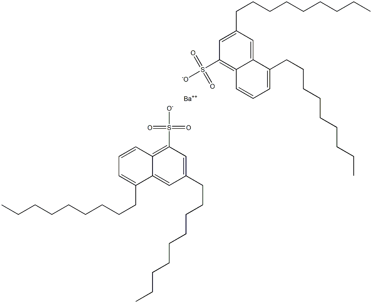 Bis(3,5-dinonyl-1-naphthalenesulfonic acid)barium salt