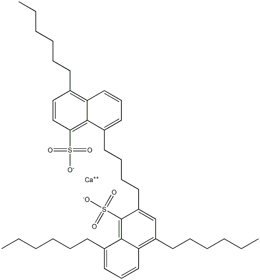 Bis(4,8-dihexyl-1-naphthalenesulfonic acid)calcium salt