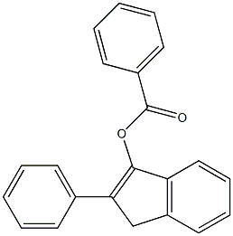 2-Phenyl-1H-indene-3-ol benzoate