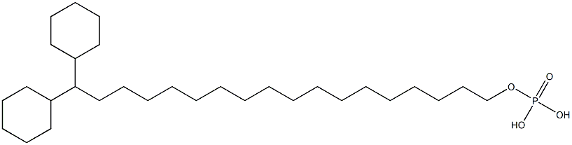 Phosphoric acid dicyclohexyloctadecyl ester Struktur