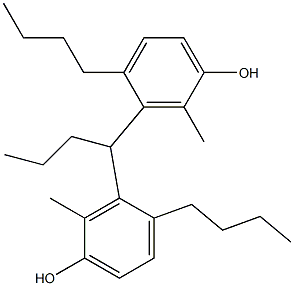  3,3'-Butylidenebis(2-methyl-4-butylphenol)