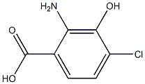 2-Amino-3-hydroxy-4-chlorobenzoic acid