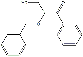 2-(Benzyloxy)-2-benzoylethan-1-ol Struktur