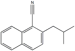  2-(2-Methylpropyl)naphthalene-1-carbonitrile