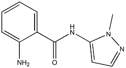 N-(2-Aminobenzoyl)-1-methyl-1H-pyrazol-5-amine Struktur