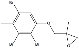  2,3,5-Tribromo-4-methylphenyl 2-methylglycidyl ether