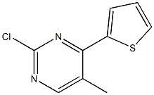 2-Chloro-4-(2-thienyl)-5-methylpyrimidine