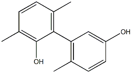 3,6,6'-Trimethyl-1,1'-biphenyl-2,3'-diol Structure