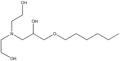 1-[Bis(2-hydroxyethyl)amino]-3-hexyloxy-2-propanol