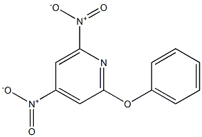 2-Phenoxy-4,6-dinitropyridine,,结构式