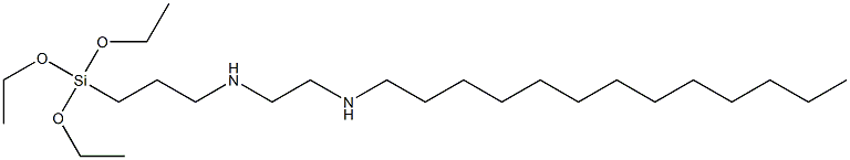 3-(Triethoxysilyl)-N-[2-(tridecylamino)ethyl]propan-1-amine|