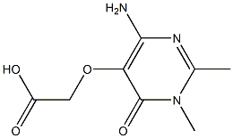 [(6-Amino-3,4-dihydro-2,3-dimethyl-4-oxopyrimidin)-5-yloxy]acetic acid