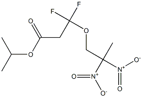 3,3-Difluoro-3-(2,2-dinitropropyloxy)propionic acid isopropyl ester