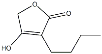 3-Butyl-4-hydroxy-2(5H)-furanone Struktur
