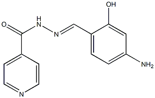 4-Amino-2-hydroxybenzaldehyde isonicotinoyl hydrazone