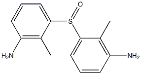メチル[3-アミノフェニル]スルホキシド 化学構造式