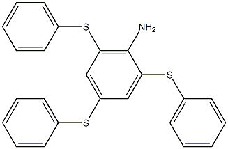 2,4,6-Tris(phenylthio)aniline Structure