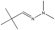 (E)-2,2-ジメチルプロピオンアルデヒドジメチルヒドラゾン 化学構造式