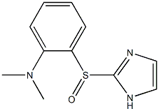 2-[[2-[Dimethylamino]phenyl]sulfinyl]-1H-imidazole