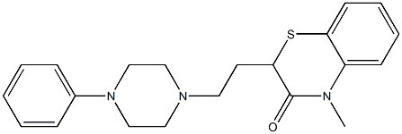  2-[2-[4-(Phenyl)piperazin-1-yl]ethyl]-4-methyl-2H-1,4-benzothiazin-3(4H)-one