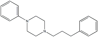 1-Phenyl-4-(3-phenylpropyl)piperazine
