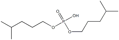  Phosphoric acid hydrogen bis(4-methylpentyl) ester